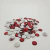 Chaton Redondo Facetado 10mm 100 Und - Crie miçangas, acessórios, bijuterias e personalizados! | Flora Store Artesanatos