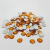 Chaton Redondo Facetado 10mm 100 Und - Crie miçangas, acessórios, bijuterias e personalizados! | Flora Store Artesanatos