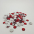 Chaton Redondo Facetado 10mm Com 100 Unidades - comprar online
