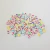 Entremeio Redondo TikTok Acrílico 7mm 100Und - Crie miçangas, acessórios, bijuterias e personalizados! | Flora Store Artesanatos