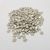 Entremeio Estrelinha Prata ABS Tamanho 8mm Com 100 Unidades. - comprar online
