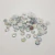 Chaton Redondo Facetado 10mm 100 Und - Crie miçangas, acessórios, bijuterias e personalizados! | Flora Store Artesanatos