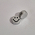Entremeio Redondo Passante Smile Tamanho 12mm Pacote com 25 Unidades - Crie miçangas, acessórios, bijuterias e personalizados! | Flora Store Artesanatos