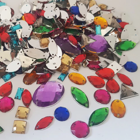 Chaton Com Furo Mix Coloridos 25g