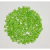Conta Quadrada Acrílica 6mm Verde 200 Und