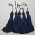 Imagem do Franjas Tassel Poliéster Tamanho 9cm Com 10 Unidades