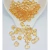 Conta Quadrada Acrílica 10mm 50 Gramas - Crie miçangas, acessórios, bijuterias e personalizados! | Flora Store Artesanatos