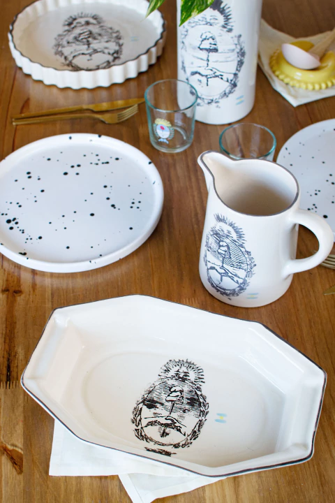 Fuente octogonal - Cápsula Patria - comprar online