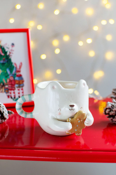 Tacita osito NAVIDAD - - comprar online