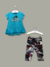 Conjunto Estampado Adidas Bata e Calça Legging Infantil