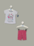 Conjunto Blusa e Short Marie Disney