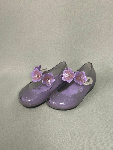 Sandália Mini Melissa Lilás