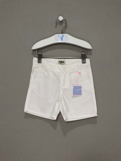 Bermuda Infantil Off White Oshkosh