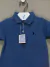 Camisa Polo Manga Curta Ralph Lauren Azul - comprar online