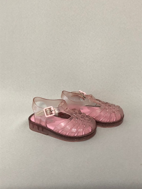 Mini Melissa Possession Rosa com glitter
