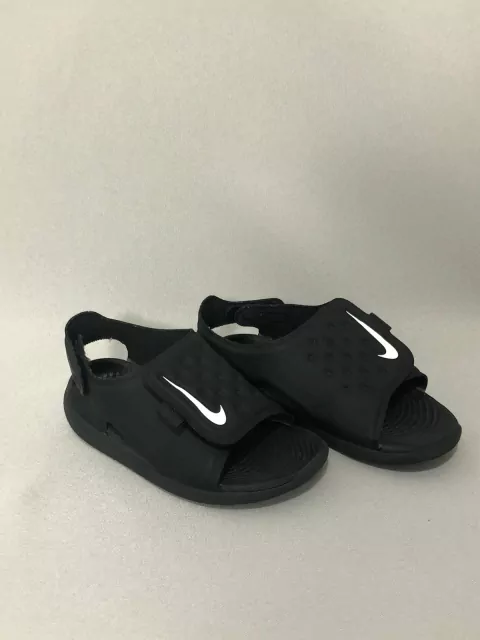 Papete/Sandália Nike infantil Preto