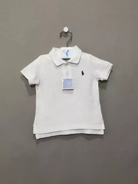 Camisa Polo Ralph Lauren Branco Infantil