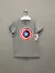 Camiseta Cinza Capitão América Infantil