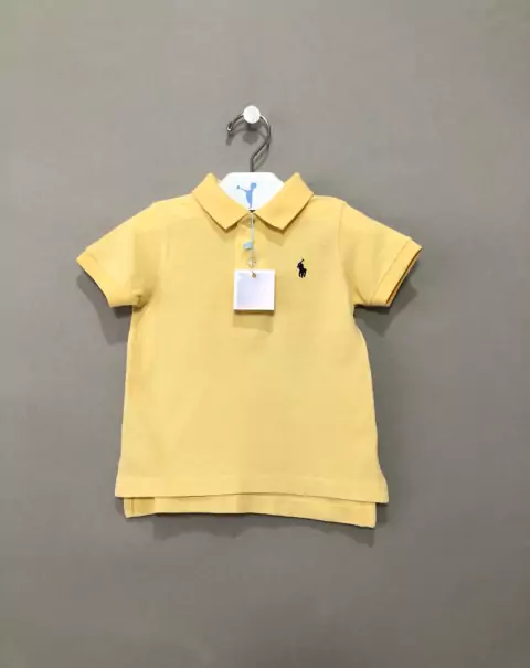 Camisa Polo Amarelo Ralph Lauren Infantil