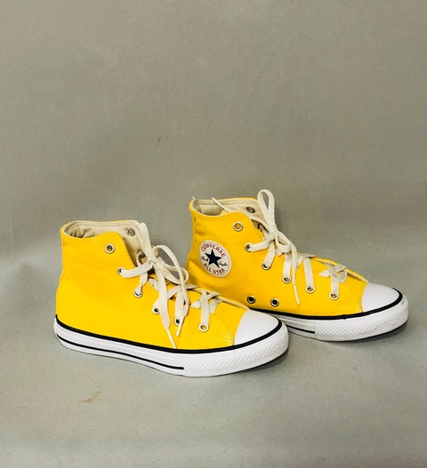 Tênis Converse Chuck Taylor All Star Amarelo Infantil