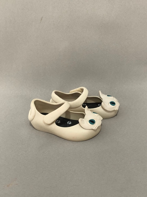 Sapatilha Mini Melissa Ultragirl II Bege