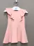 Vestido Infantil Rosa Bardot Junior - comprar online
