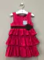 Vestido Babado Rosa Gap Infantil - comprar online