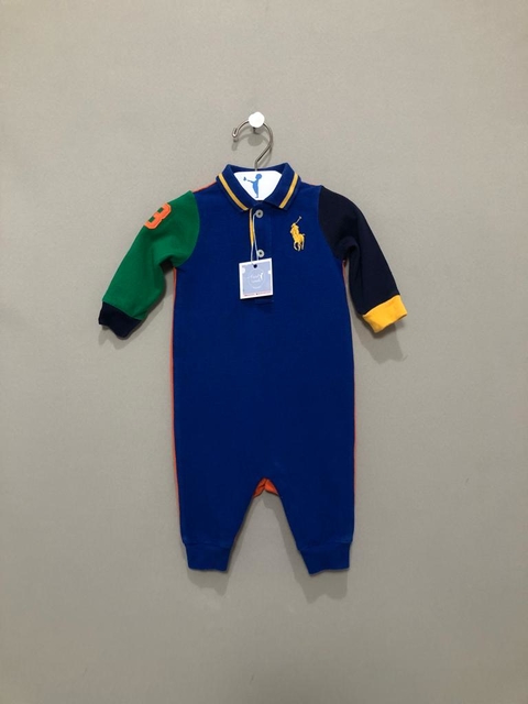 Macacão Polo Ralph Lauren Colorido Infantil