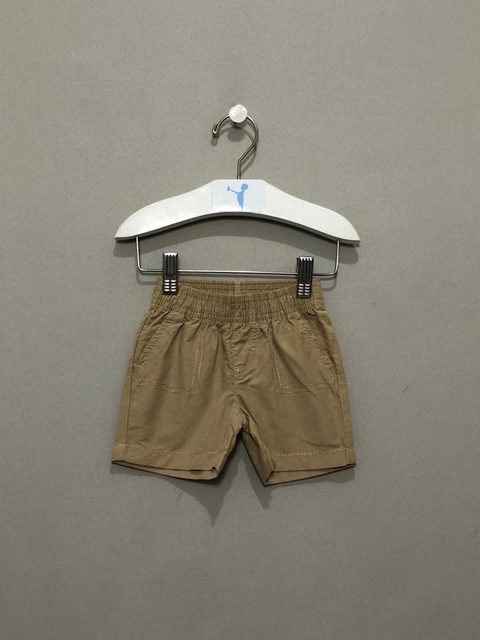 Short Sarja Bege Okie Dokie Infantil