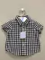 Camisa Xadrez Branco e Preto Gap Infantil - comprar online