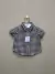 Camisa Xadrez Branco e Preto Gap Infantil