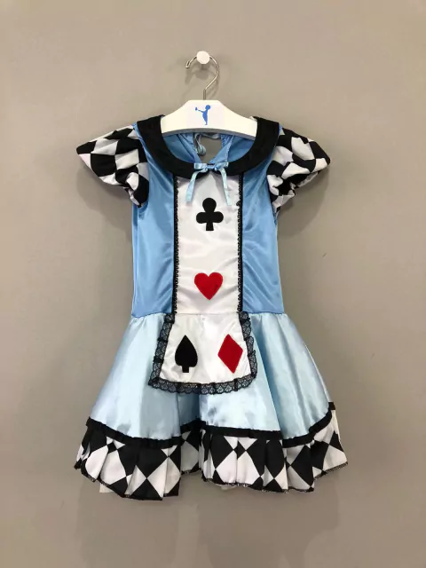 Fantasia Carta Baralho Infantil