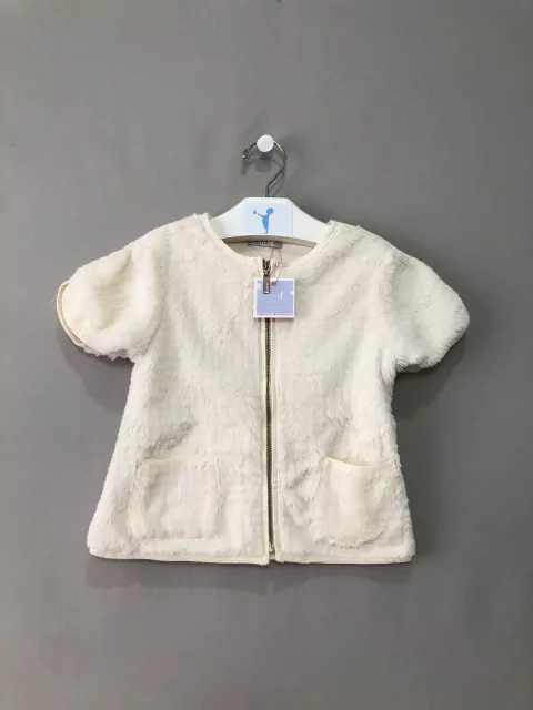Blusa Peluciada Off White Tyrol Infantil