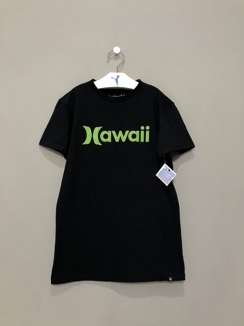 Camiseta Preta Hurley Infantil