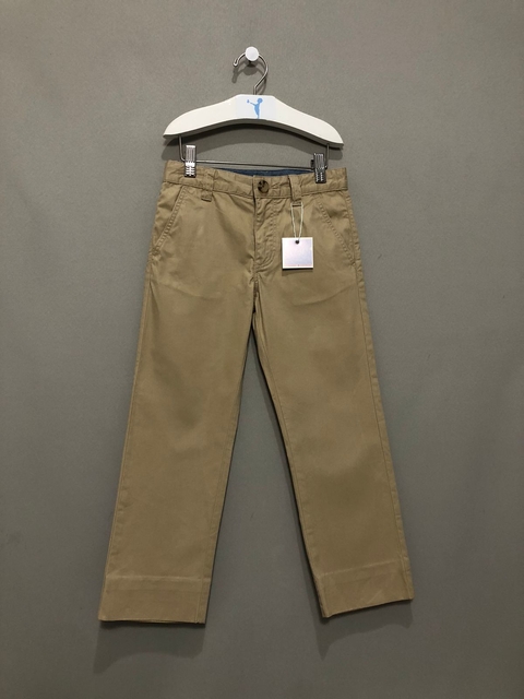 Calça Sarja Bege Lacoste Infantil