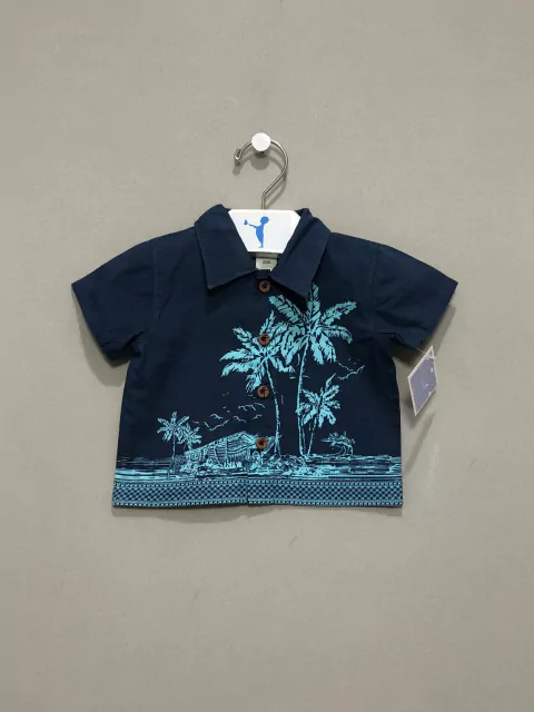 Camisa Social Bebê Mickey Disney