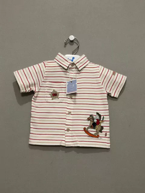 Camisa Polo Listrada Humphreys Corner Bebê