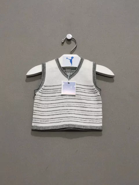 Colete Linho Bebê Cinza Mamas&Papas