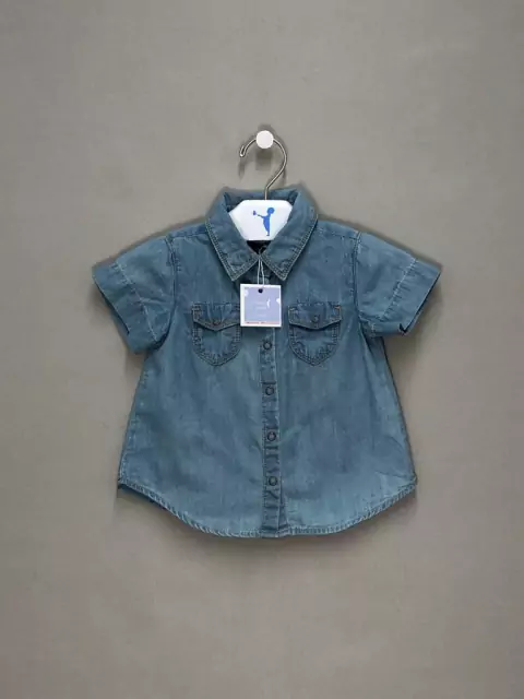 Camisa Social Jeans Gap Infantil