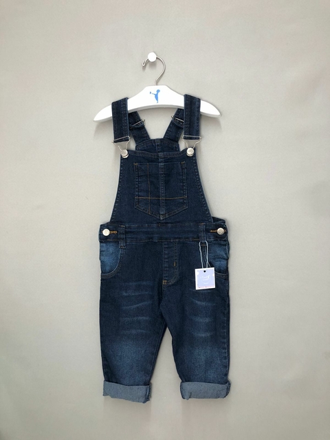Jardineira Jeans Gijo Kids Infantil