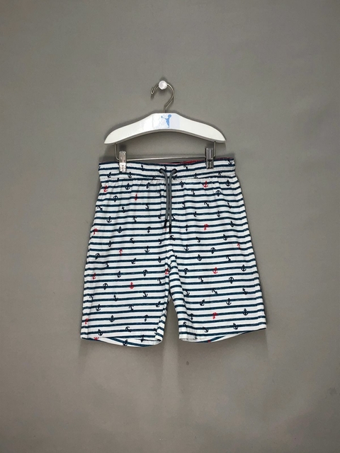 Bermuda Tactel Listrado Fuzarka infantil