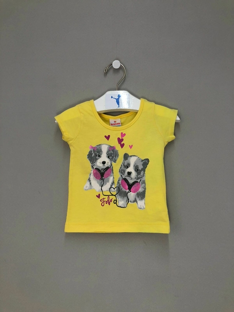 Camiseta Infantil Cachorro Brandilli