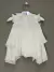 Vestido Branco Laise Tyrol - Cresci Voando - Brechó Infantil Online