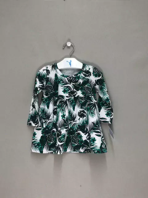 Vestido Infantil Floral Big Bless