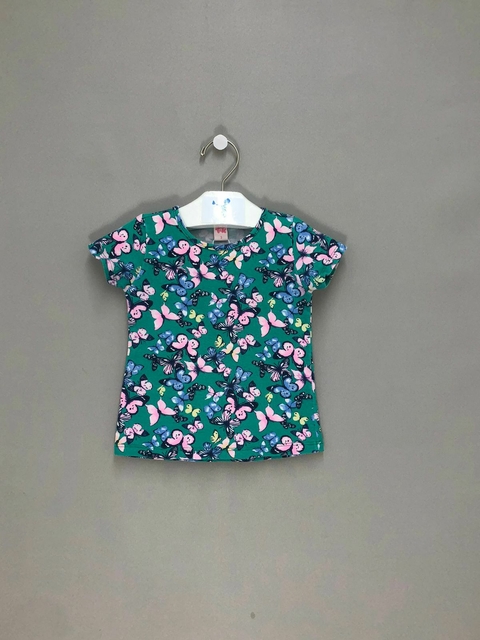 Camiseta Infantil Borboleta TeK