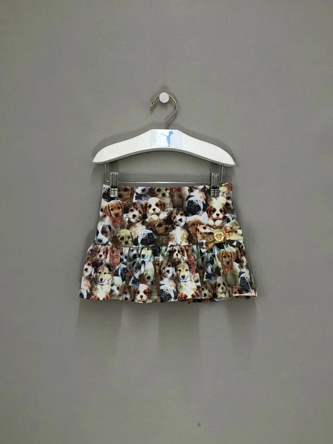 Saia Infantil Cachorrinhos