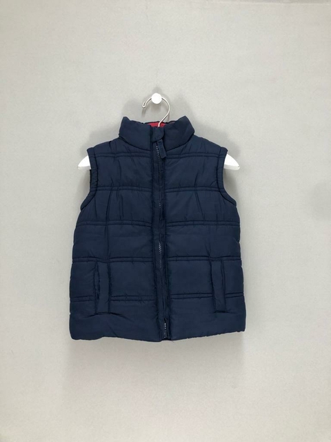 Colete Acolchoado Azul Marinho Poim Infantil