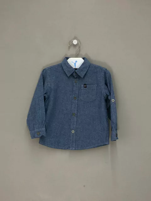 Camisa Jeans Calvin Klein Infantil