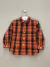 Camisa Xadrez Laranja Tommy Hilfiger Infantil - comprar online
