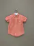 Camisa Xadrez Laranja Tommy Hilfiger Infantil